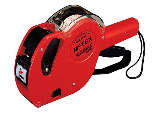 Etiketovacie kliešte Motex MX 5500, jednoriadkové