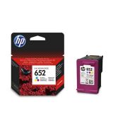 HP 652 3farebná ink kazeta, F6V24AE