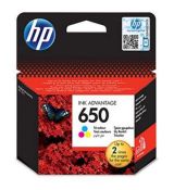 HP 650 3farebná ink kazeta, CZ102AE