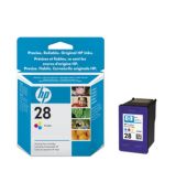 HP 28 3farebná ink kazeta, C8728A
