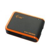 i-tec USB 2.0 univerzálna čítačka (čierno/oranž)