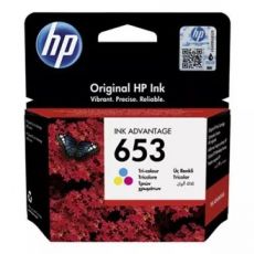 HP 653 3farebná ink kazeta, 3YM74AE